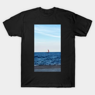 A ship at sea T-Shirt